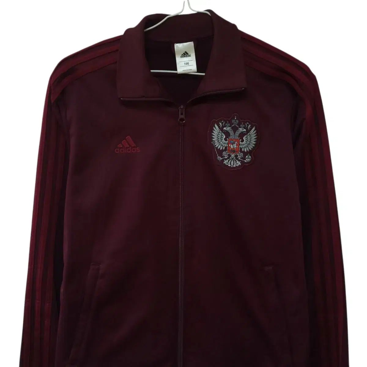 アディダス バーガンディ ジャージ ロシア国家代表 100 105