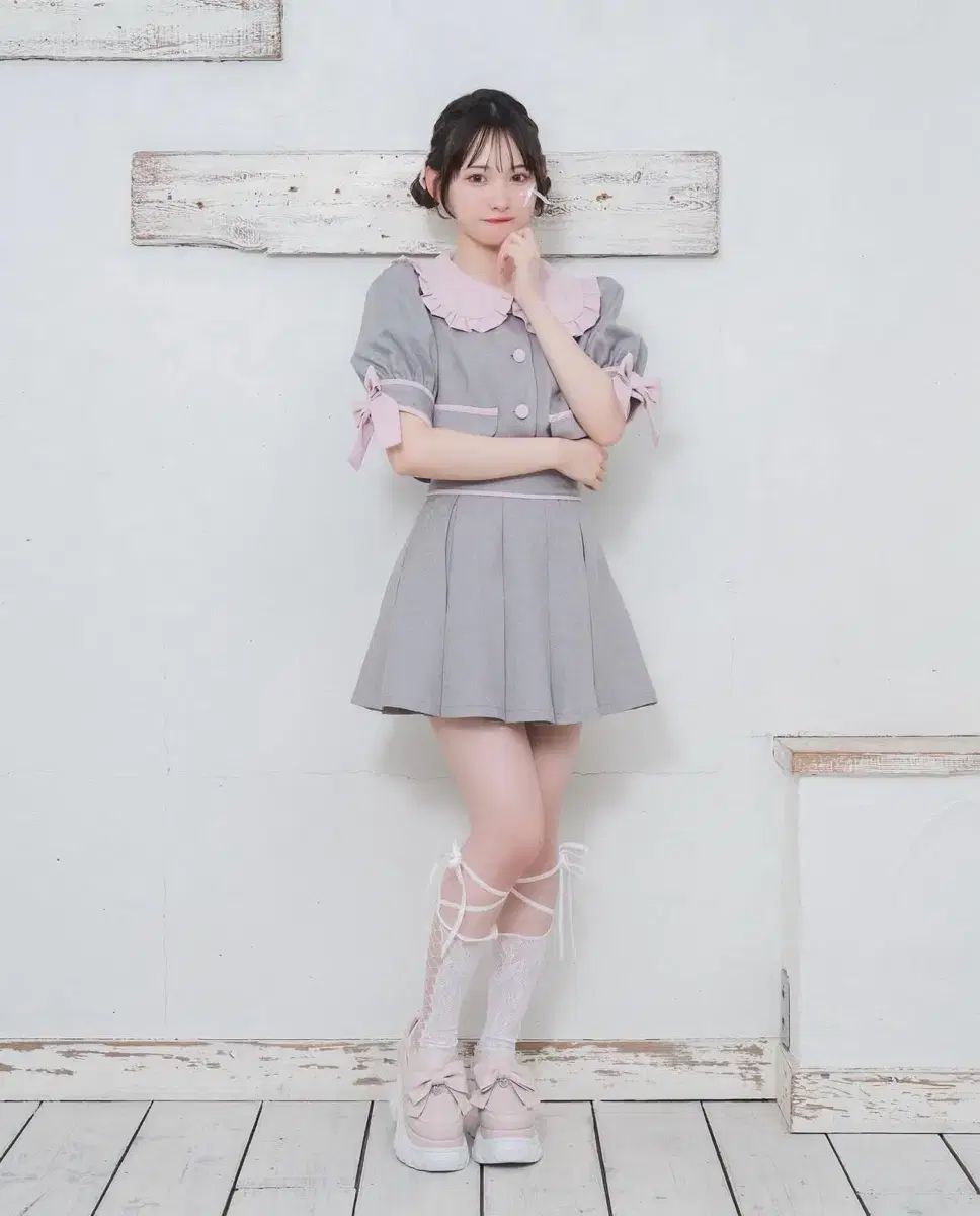 ハニーシナモン リボン セットアップ