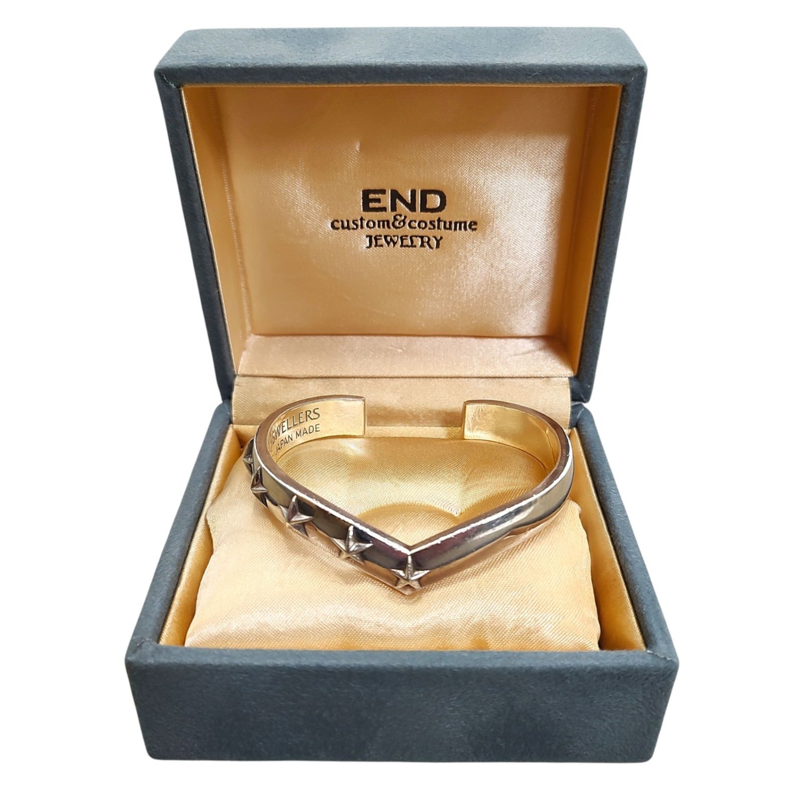 END エンド GENERAL STAR BANGLE スター バングル ブレスレット シルバー メンズ