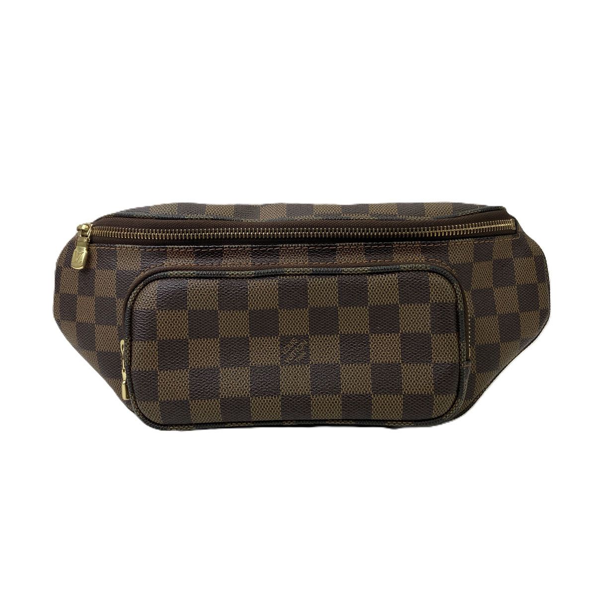 LOUIS VUITTON ルイヴィトン ダミエ メルヴィール ウエストバッグ N51172 レディース レザー ブラウン