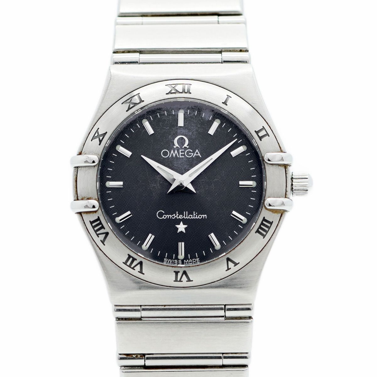 5wwo0088 オメガ コンステレーション 1572.40 ネイビー文字盤 腕時計 レディース