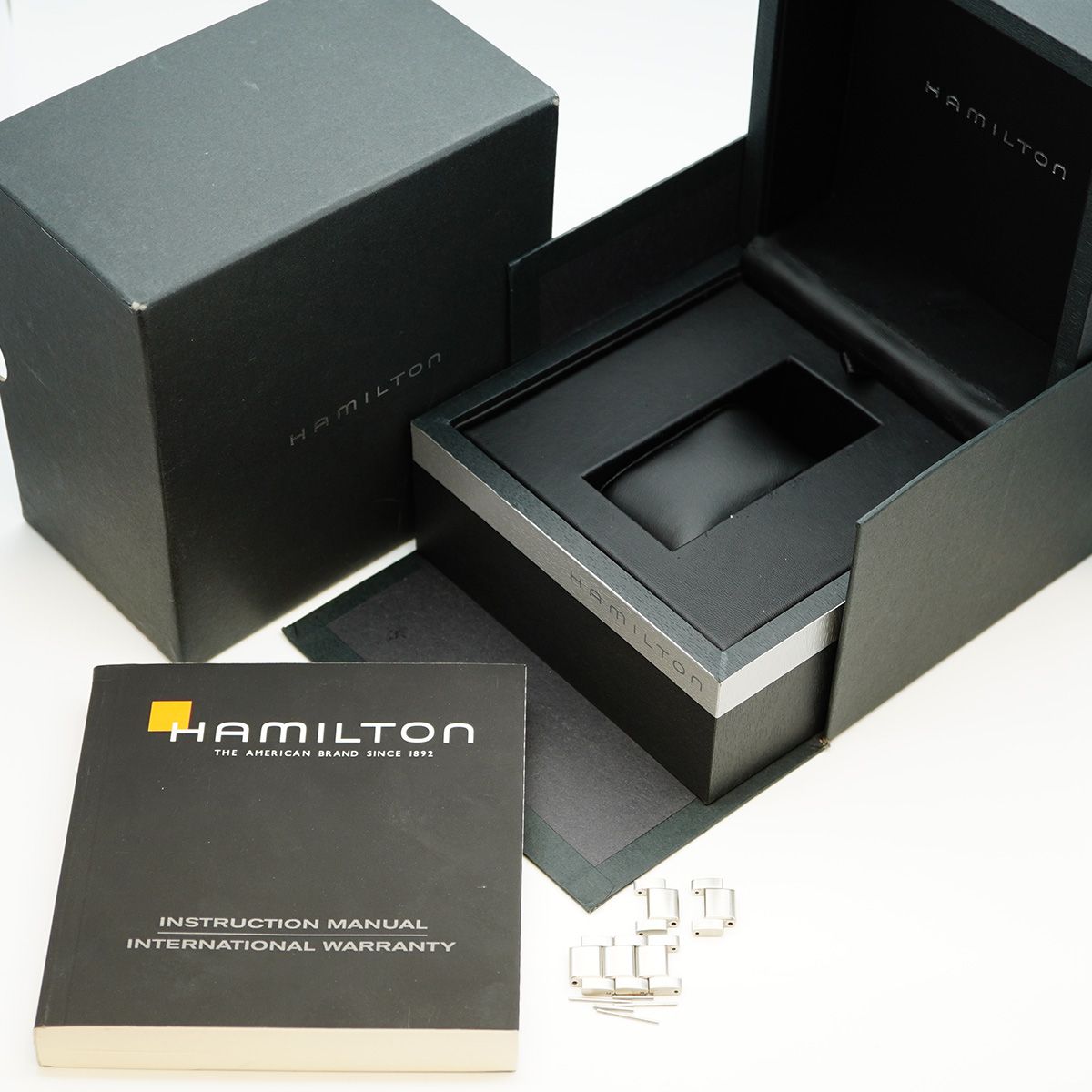 5wwo0089 ハミルトン カーキ H644250 黒文字盤 腕時計 メンズ