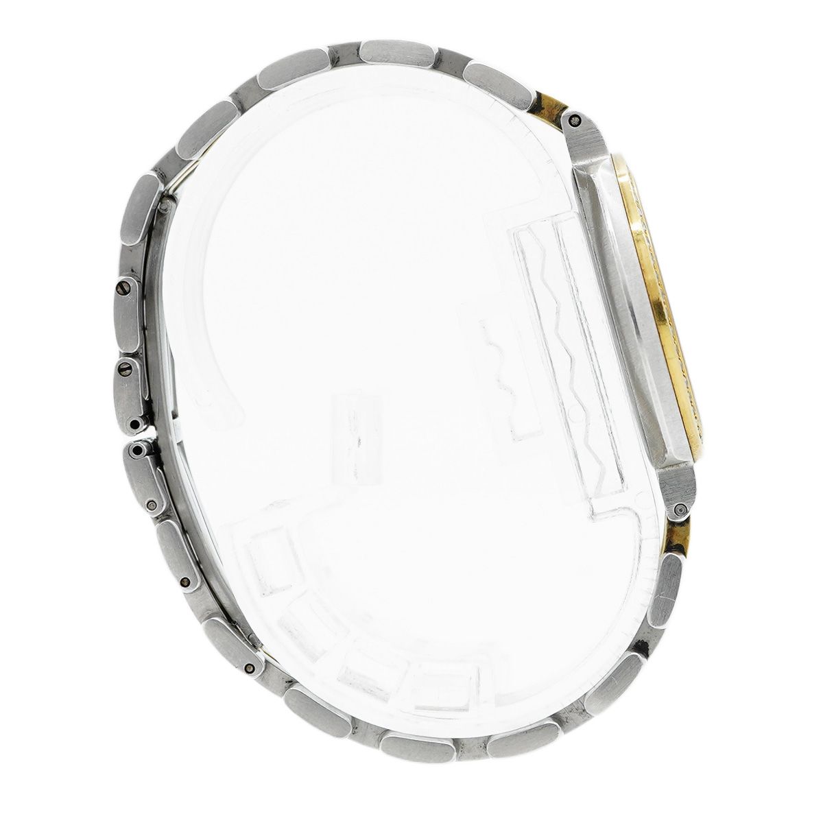 シルバー文字盤 腕時計