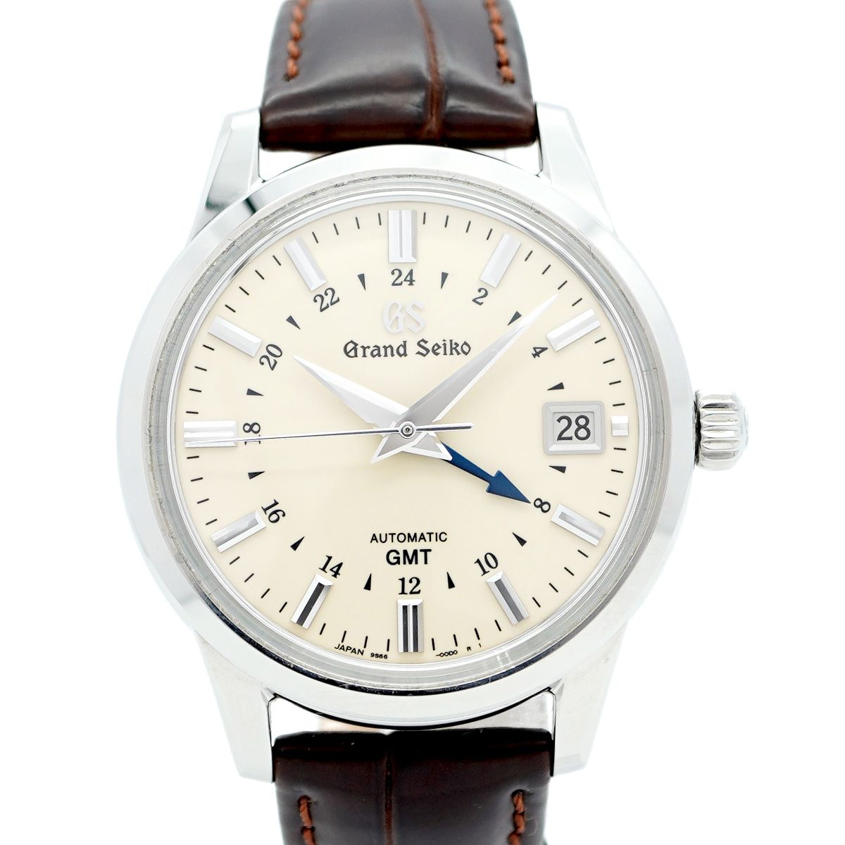5wwo0103 セイコー グランドセイコー 9S66-00A0 SBGM221 アイボリー文字盤 腕時計 メンズ