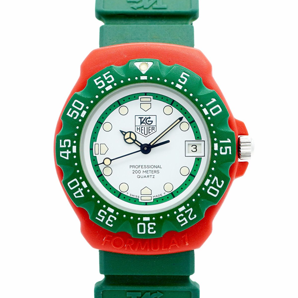 5wwo0112 タグホイヤー フォーミュラ1 384.513 1 白文字盤 腕時計 メンズ