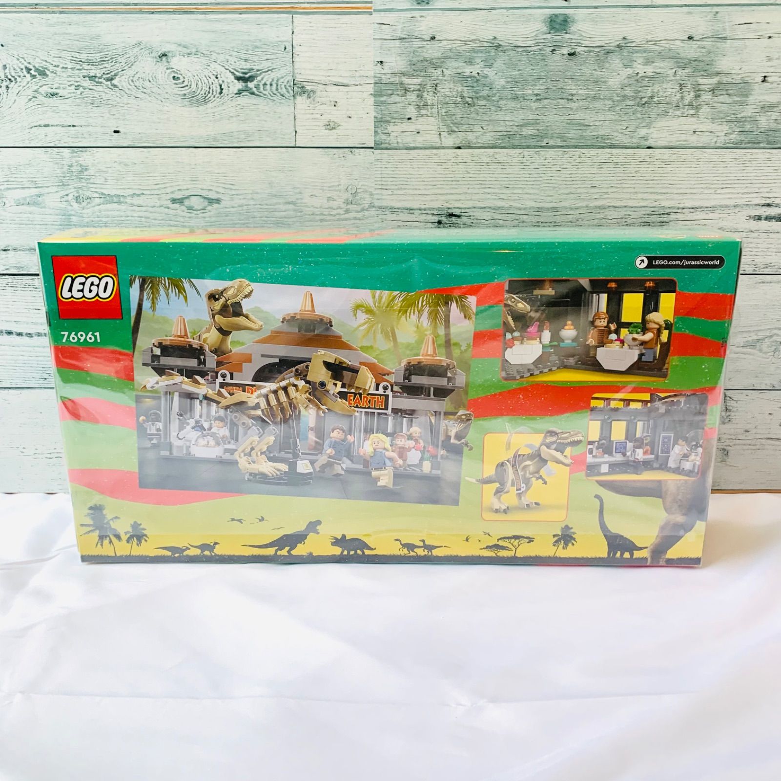 レゴ 76961 ビジターセンター T レックスとラプトルの襲来 ジュラシックワールド ジュラシックパーク