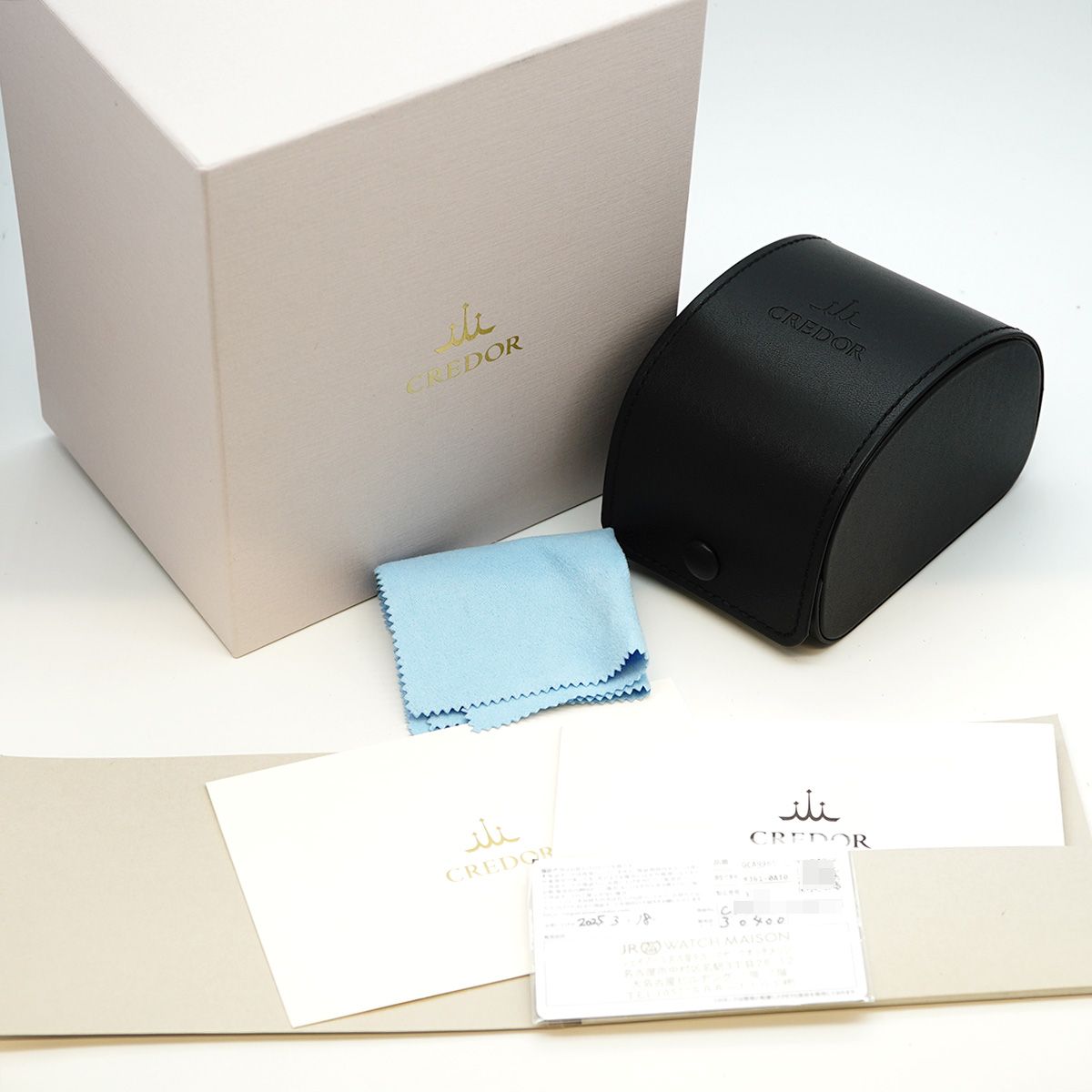 5 wwo 0128 セイコー クレドール 8 J 81 0 AT GCAR 965 白文字盤 腕時計 メンズ