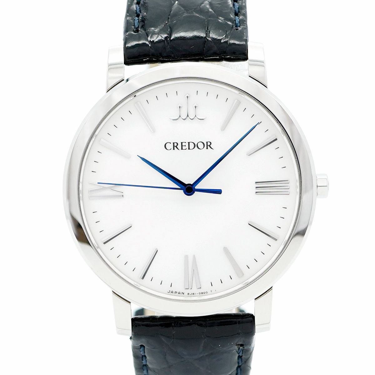5wwo0128 セイコー クレドール 8J81-0AT0 GCAR965 白文字盤 腕時計 メンズ