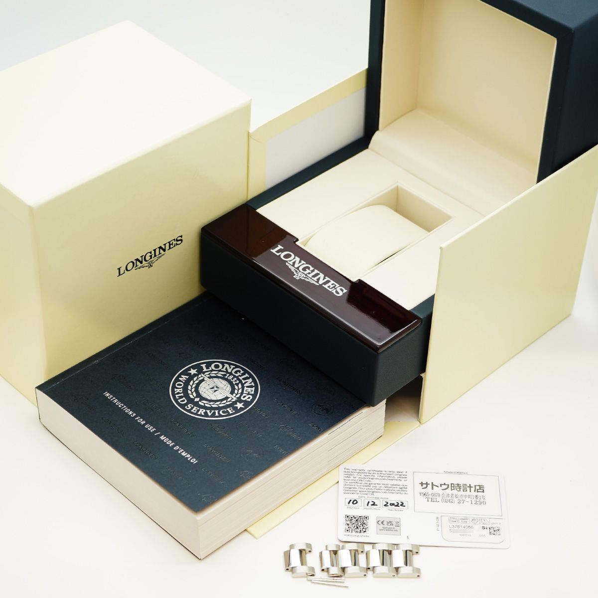 5 wwo 0144 ロンジン コンクエスト L 3 781 4 黒文字盤 腕時計 メンズ