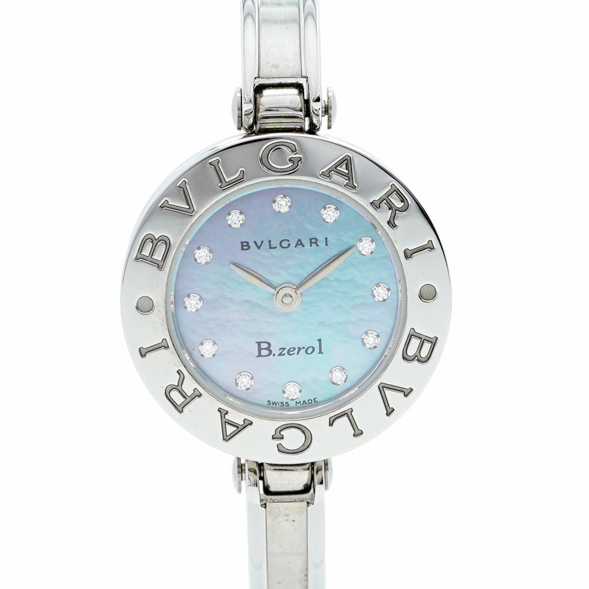 5wwo0147 ブルガリ Bzero1 BZ22S 青文字盤 腕時計 レディース