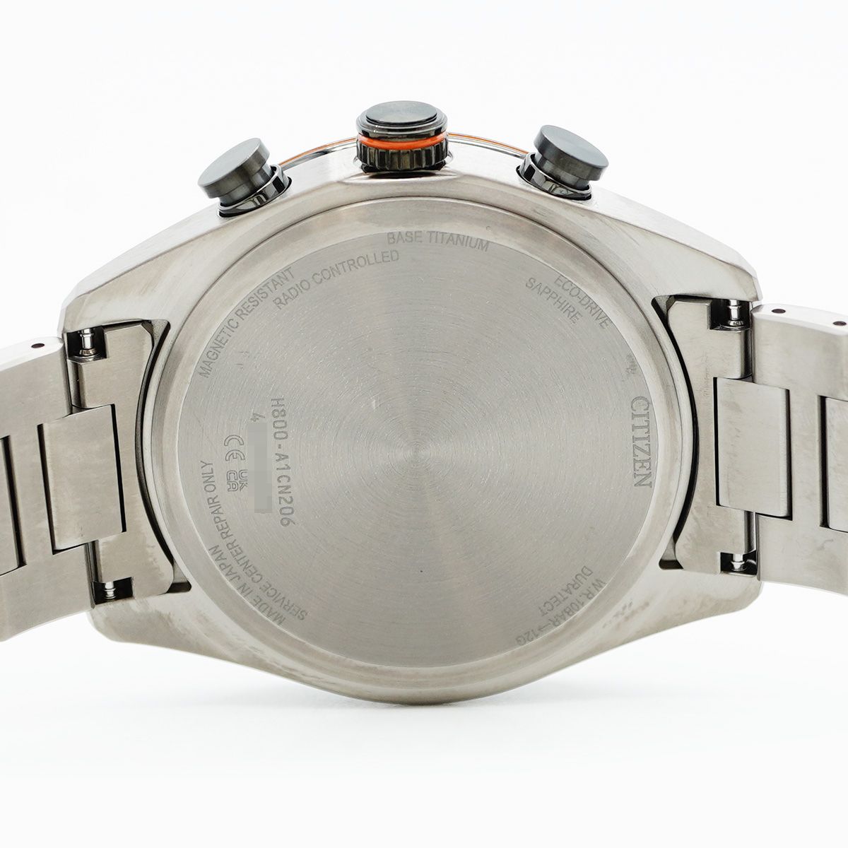  5 wwo 0154 シチズン アテッサ H 800 A 1 CN 206 黒文字盤 腕時計 メンズ その他 時計