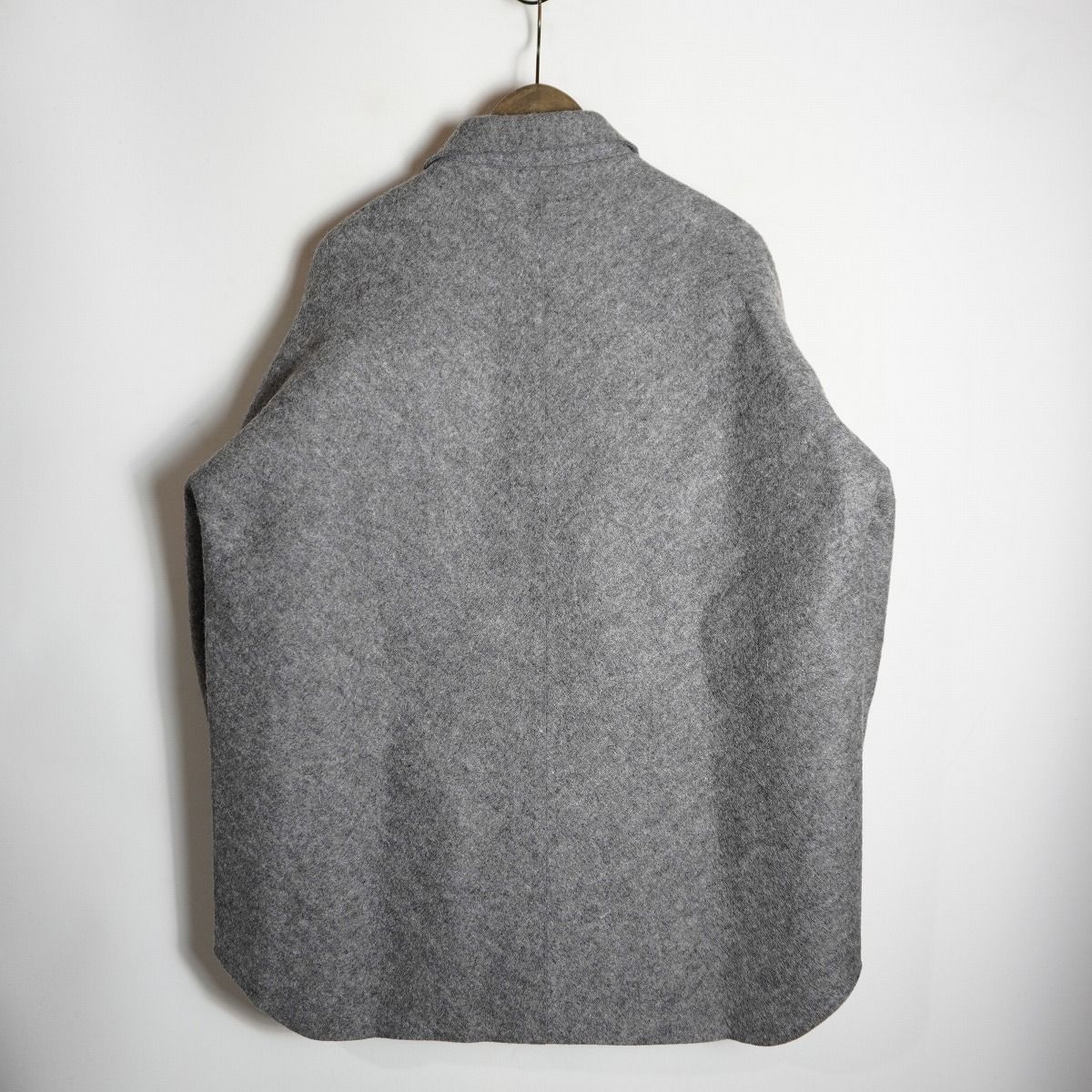 18AW OAMC オーエーエムシー OAMN112566 Kunshalle Felt Overshirt クンストハレ フェルト オーバーサイズ シャツ ジャケット814P