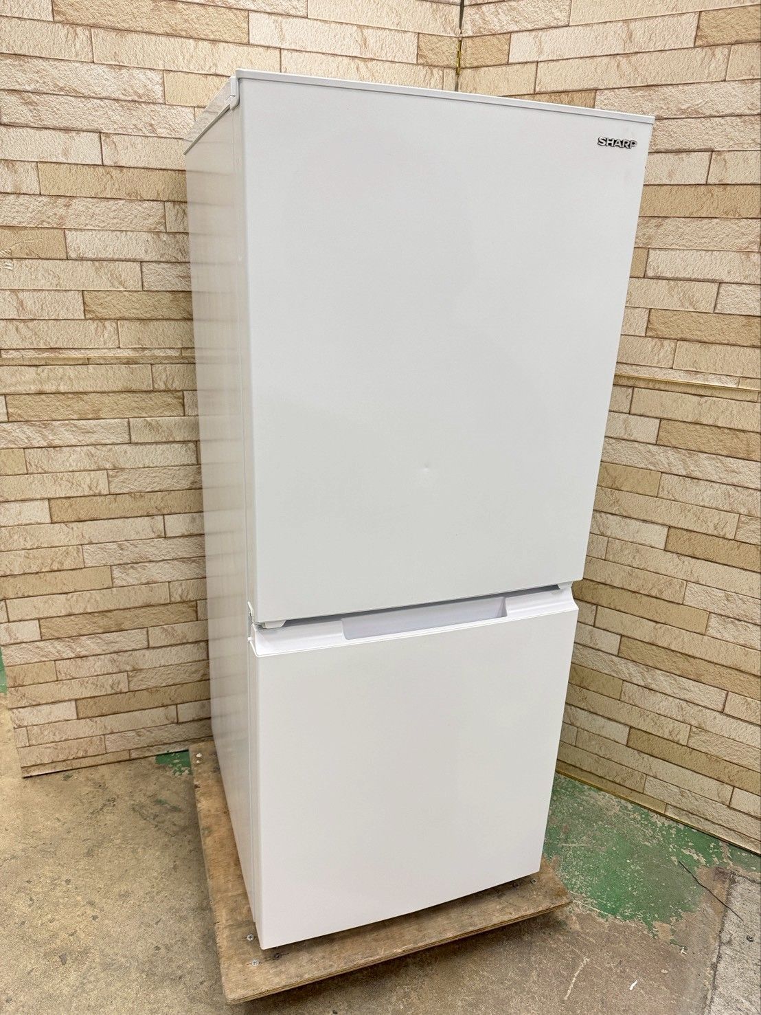 高年式 大阪 3か月保障付き 冷蔵庫 シャープ 2ドア SJ D 15 K W SR 238