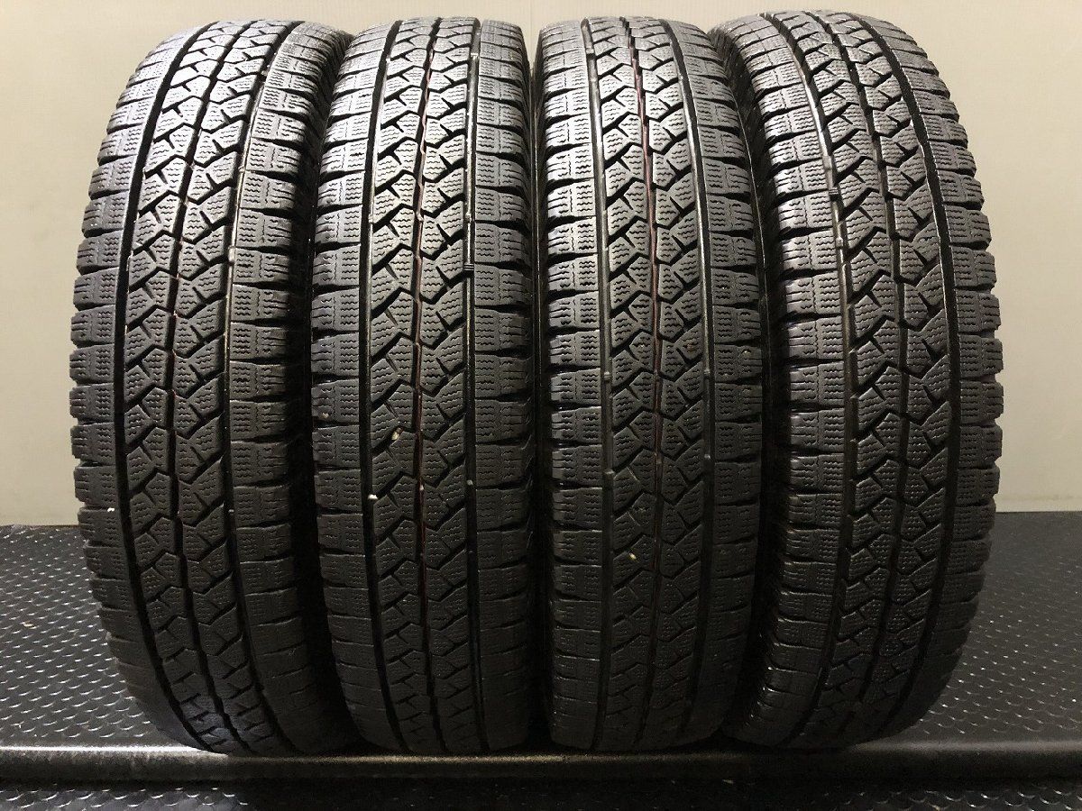 BS BLIZZAK VL 1 155 80 R 14 88 86 N LT 14インチ スタッドレス 4本 22～23年製 バリ溝 プロボックス サクシード等 KTE 420