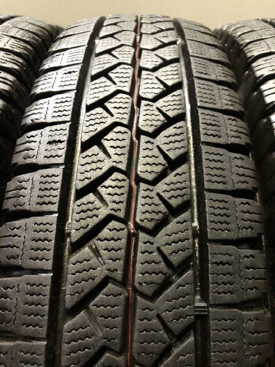  BS BLIZZAK VL 1 155 80 R 14 88 86 N LT 14インチ スタッドレス 4本 22～23年製 バリ溝 プロボックス サクシード等 KTE 420 14インチ スタッドレス