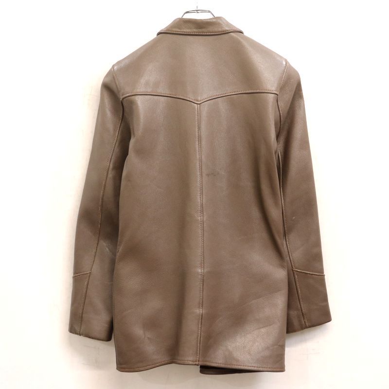 60s DEERSKIN レザー ジャケット レディース Sサイズ相当