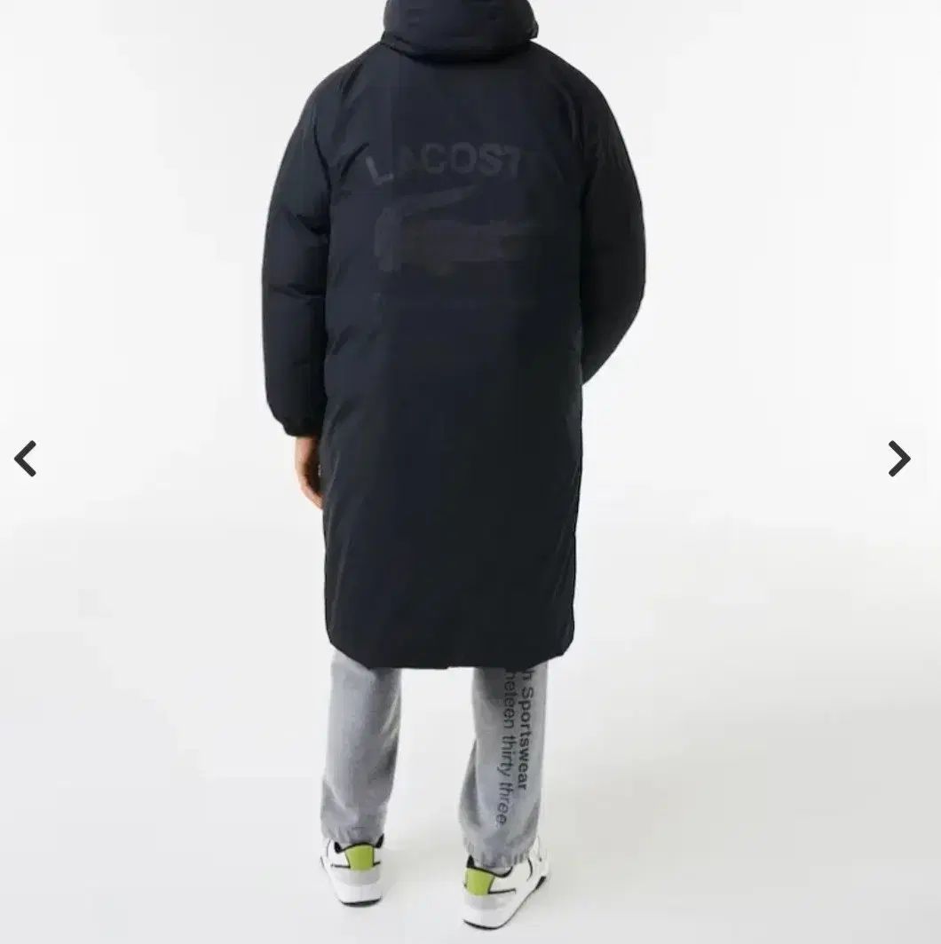 ラコステ エコダウン ロング丈ダウンジャケット オーバーサイズ 100 105サイズ