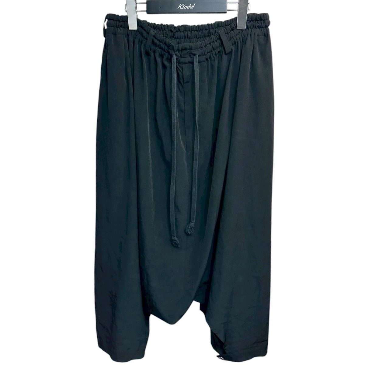 GROUND Y トリアセテートイージーサルエルパンツ GR-P15-500 8071000164131