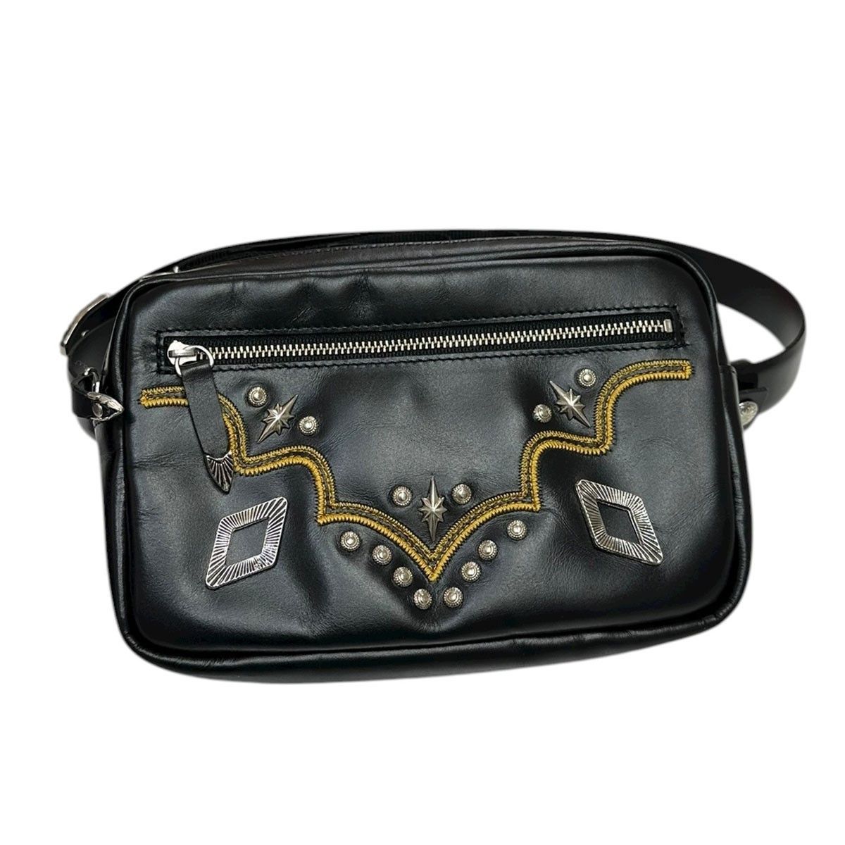 TOGA PULLA Metal Stitch Belt Bag メタルステッチベルトバッグ TP91-AG510 8071000164162