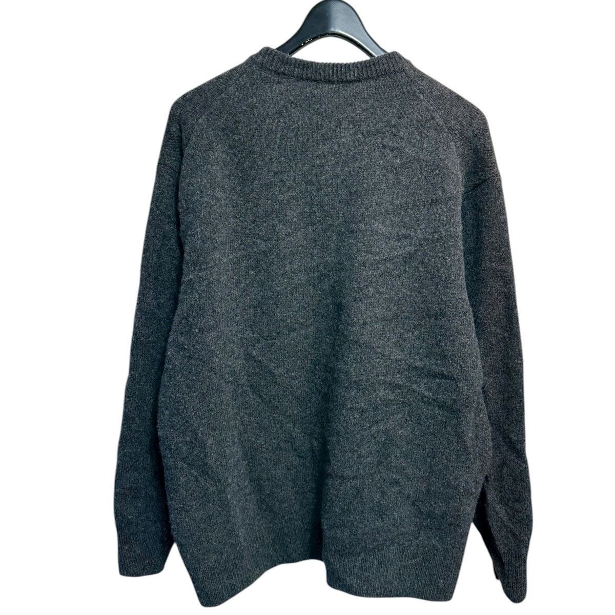 ATON THE TOKYO別注 COOMA LAMBS WOOL KNIT PO ウールニットプルオーバー
