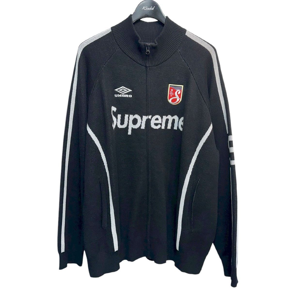 Supreme×UMBRO 25SS Zip Up Sweater ダブルネームロゴジップアップセーター 8071000164599