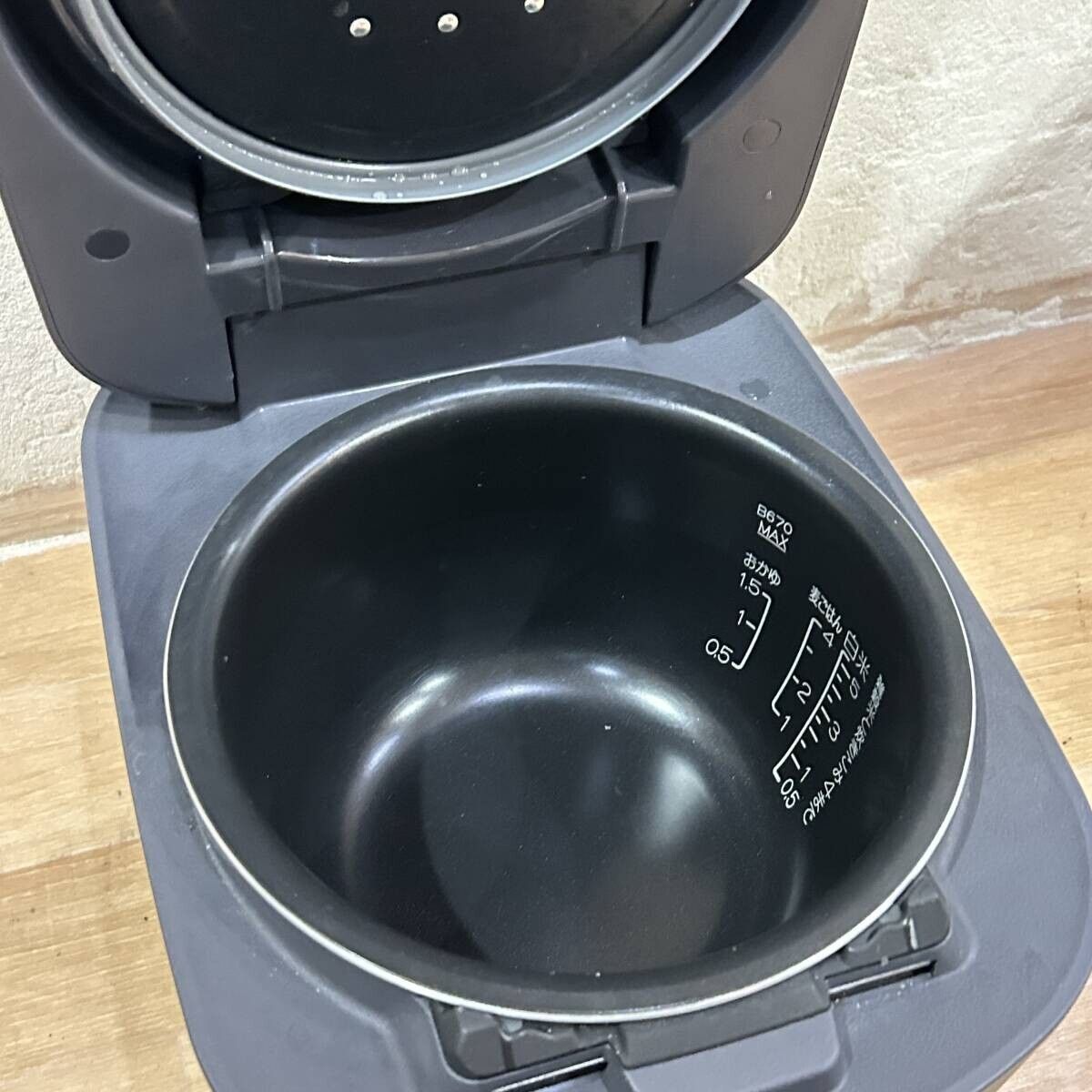 象印 NW NA 10 BZ め炊き 圧力IH炊飯ジャー ブラック 1 0 L 5 5合 製