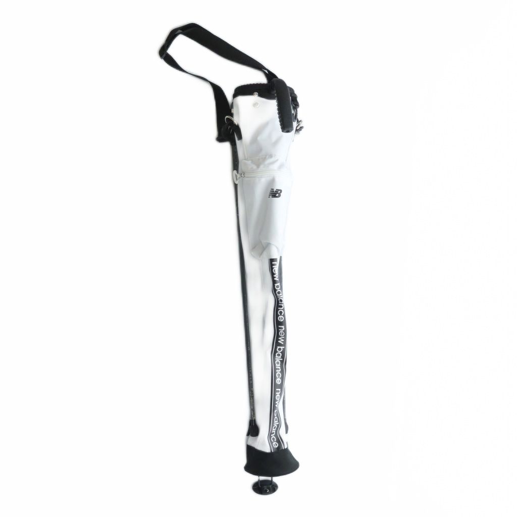 ニューバランス NEW BALANCE ゴルフバッグ スタンド型 クラブケース ロゴ 白 ホワイト GY18 MQ