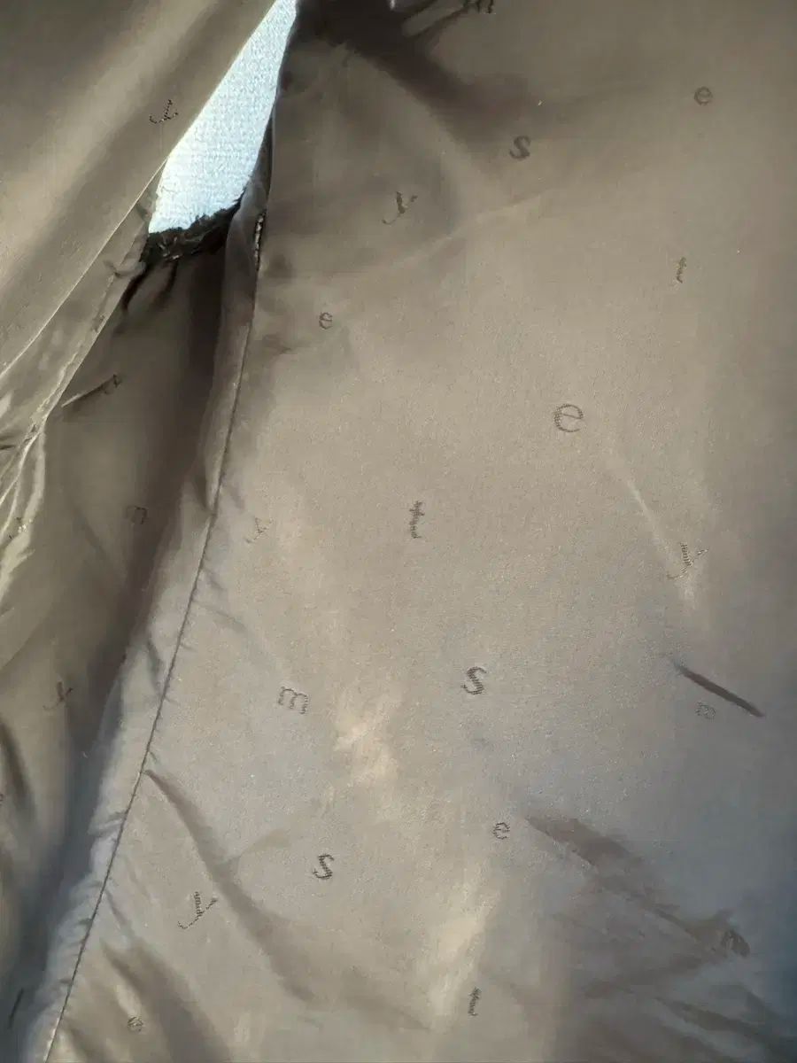  The SYSTEM ブラック ファー ベスト 55 ベスト ジレ ベスト ジレ ビスチェ