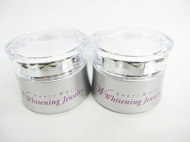 未開封　チェンジカオリホワイト　薬用Wホワイトニングジュエリー　50g 薬用Wホワイトニングジュエリー | クリスタルジェミー 中島香里の美白