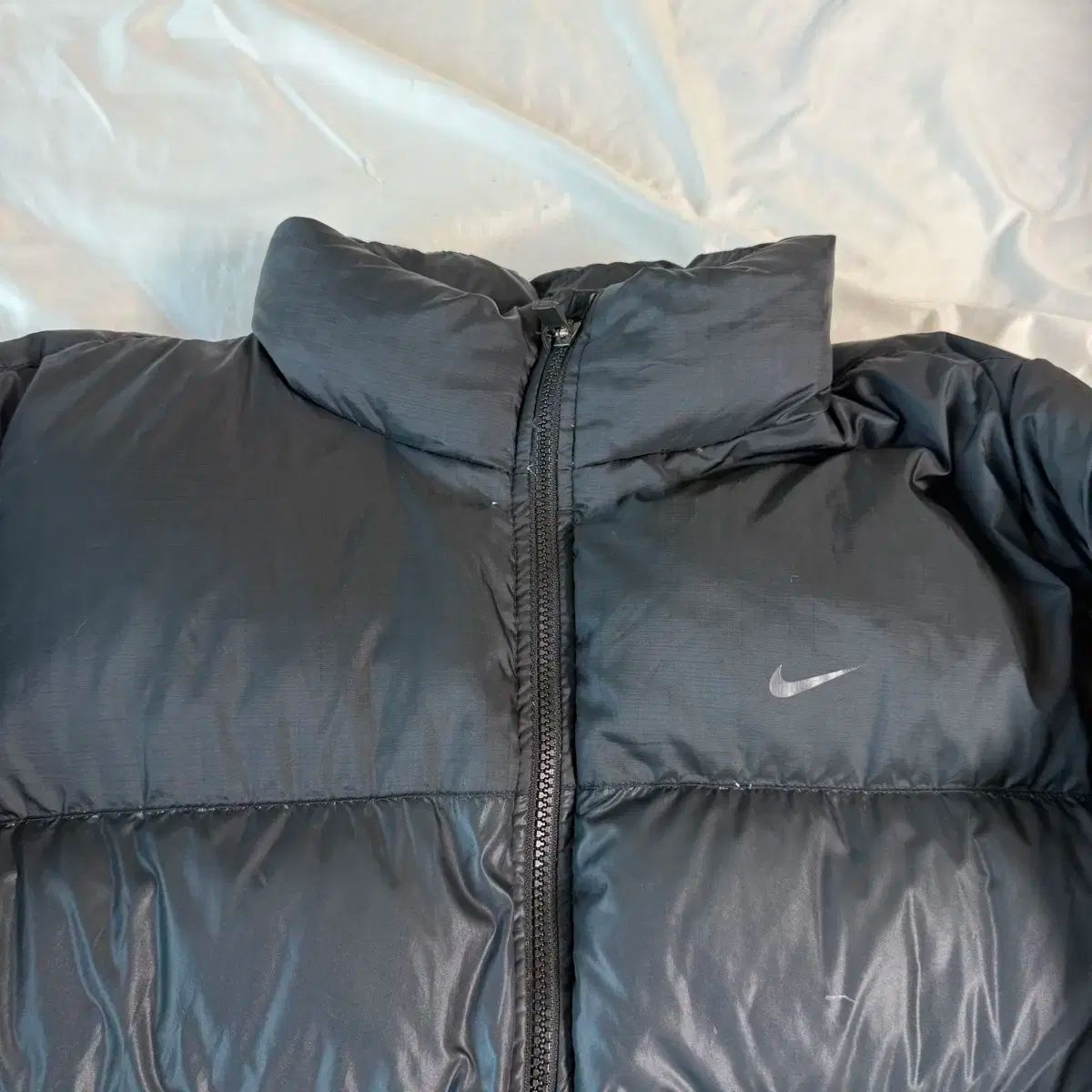ナイキ ゴープコア ブラック スウッシュ グースダウン ダウン XXL