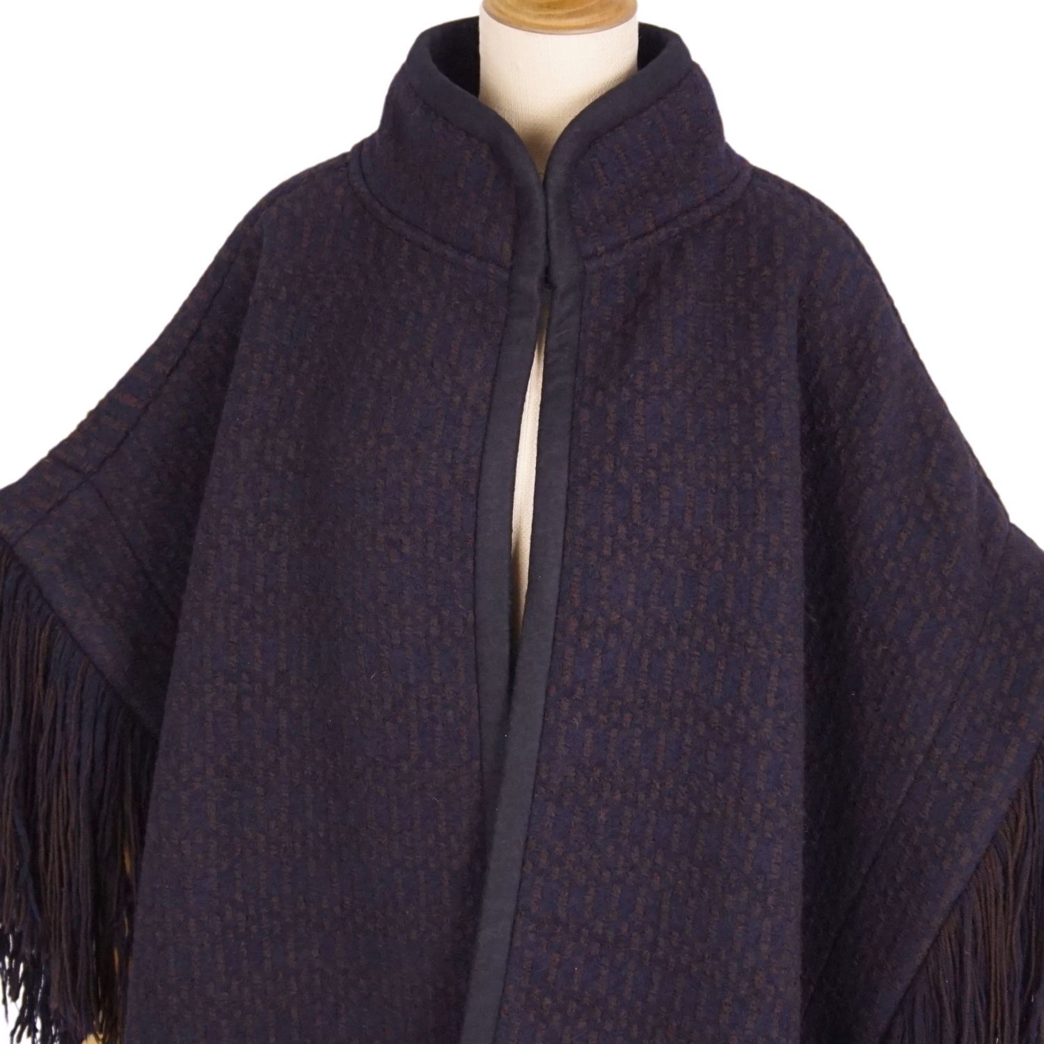 ジルサンダー JIL SANDER コート ポンチョ ケープ ウール フ