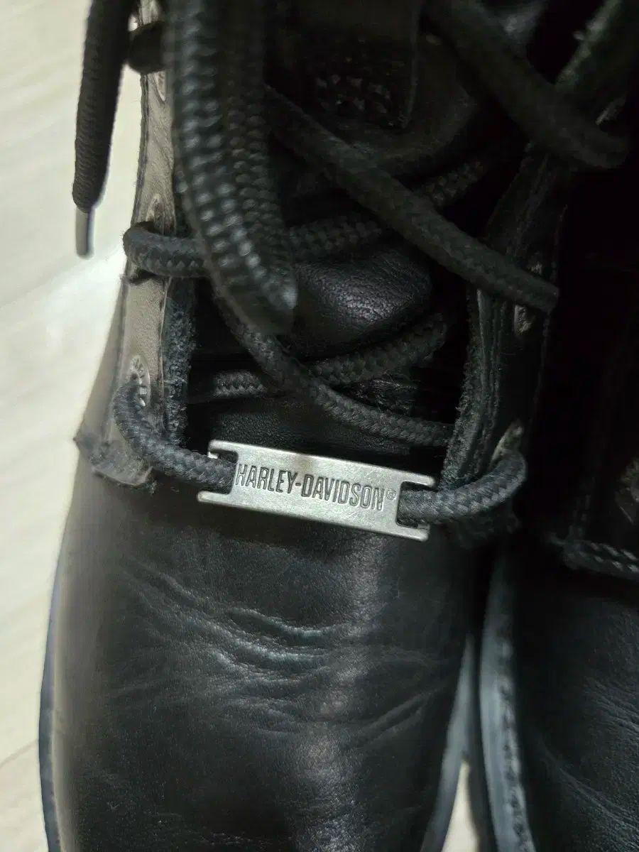 ハーレーダビッドソン ブラック レースアップ ブーツ