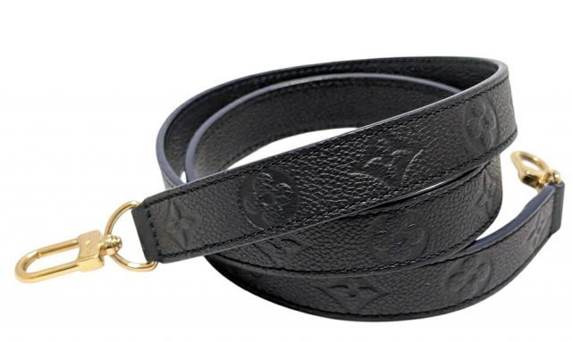 Louis Vuitton レザー ストラップ モノグラム 新品同様 ルイヴィトン ショルダーストラップ モノグラム アンプラント
