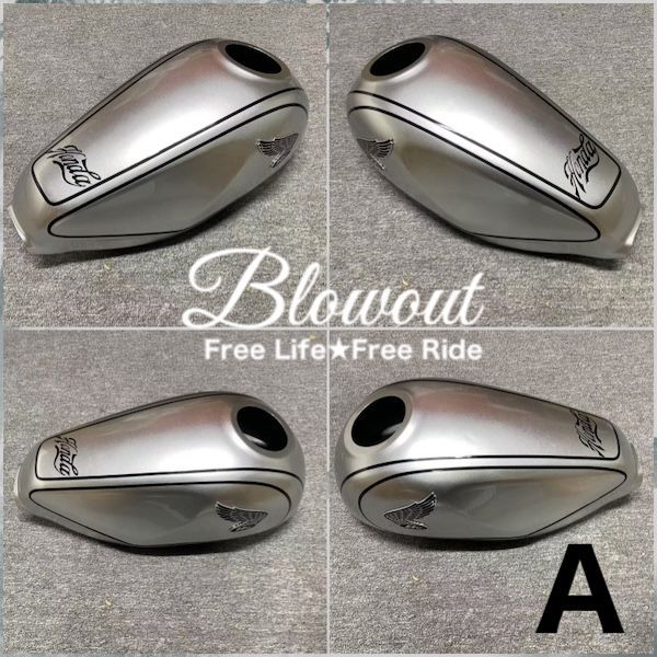 Blowout Rebel 500 250 タンクカバー シェル CMX HONDA ホンダ レブル B W フェアリング 燃料タンク クイックリリース