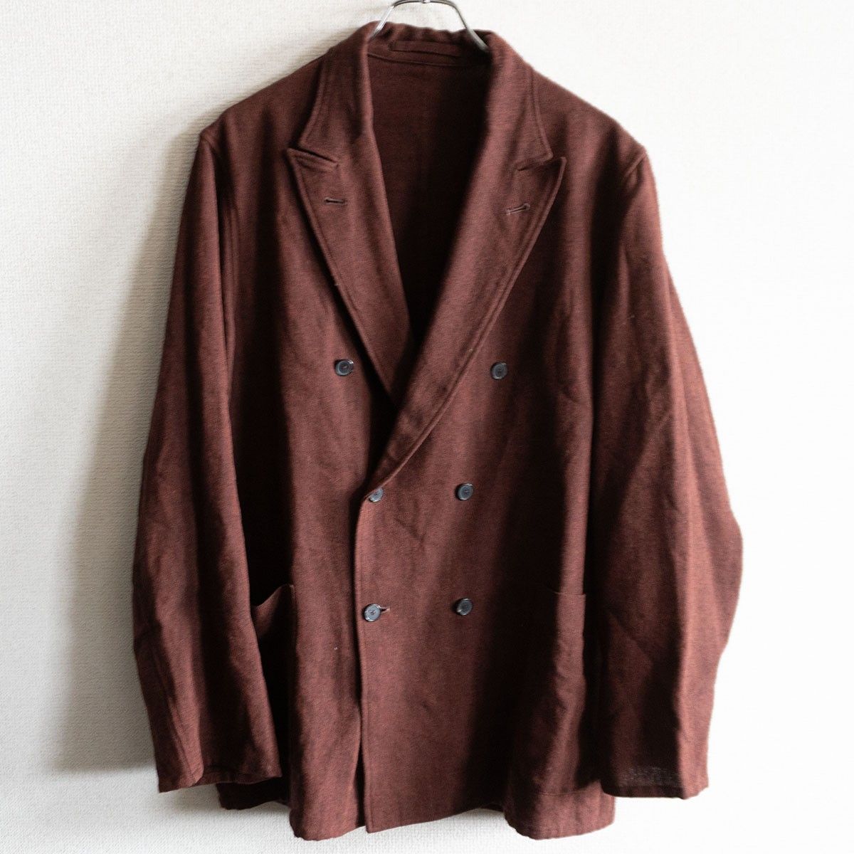 ジャケット・アウター MAATEE&SONS EX DOUBLE JACKET MAATEE&SONS / EX. DOUBLE BREASTED JACKET WOOL SILK | LiNN