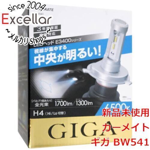 bn 4 箱きず やぶれ カーメイト ヘッドライト ギガ BW 541 LED ホワイト 6500 K H