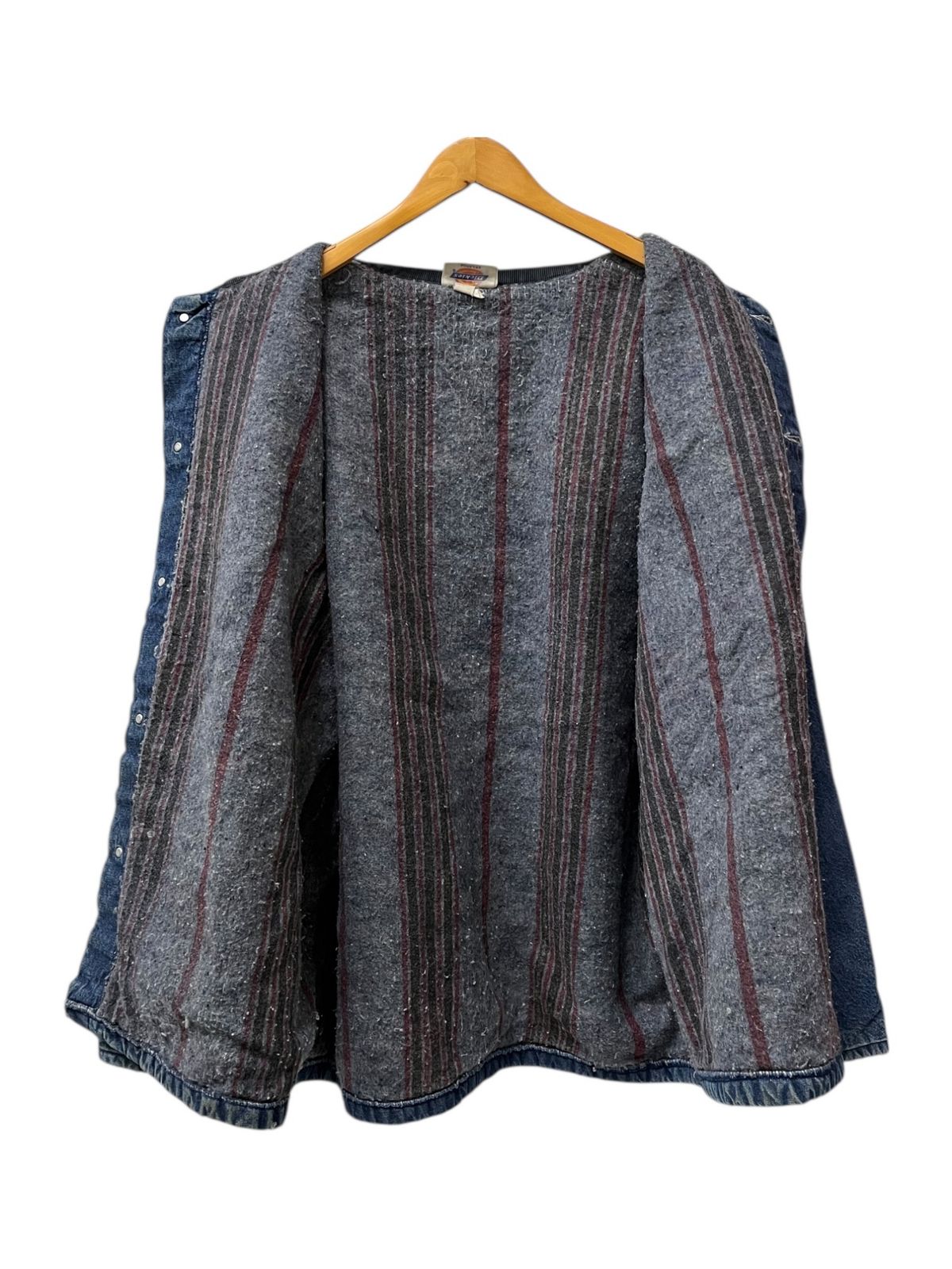 DICKIES (ディッキーズ) デニムカバーオール 裏ブランケット 襟コーズ