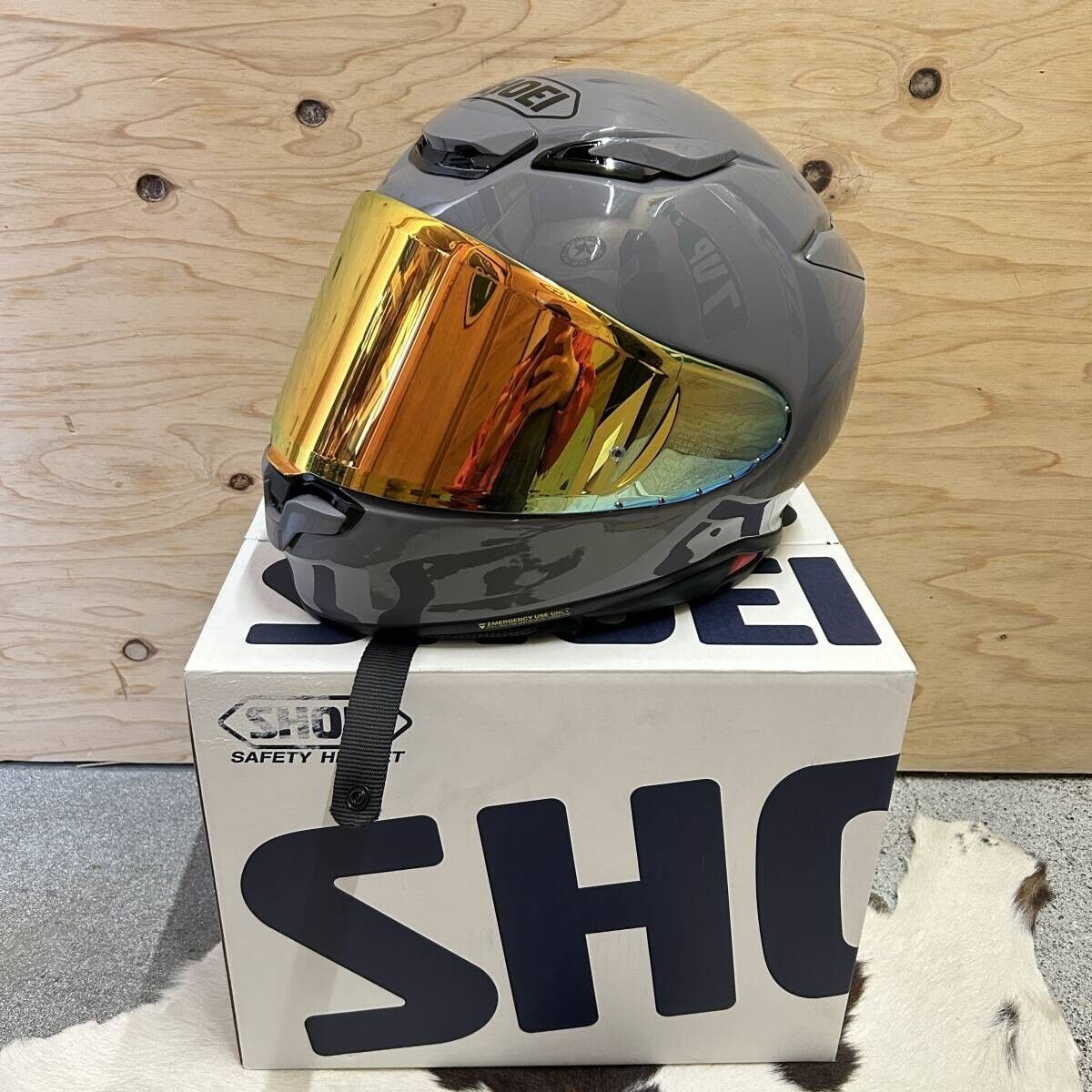 SHOEI ショーエイ Z 8 ゼットエイト フルフェイスヘルメット バサルトグレー Lサイズ 59センチ FULL FACE HELMET