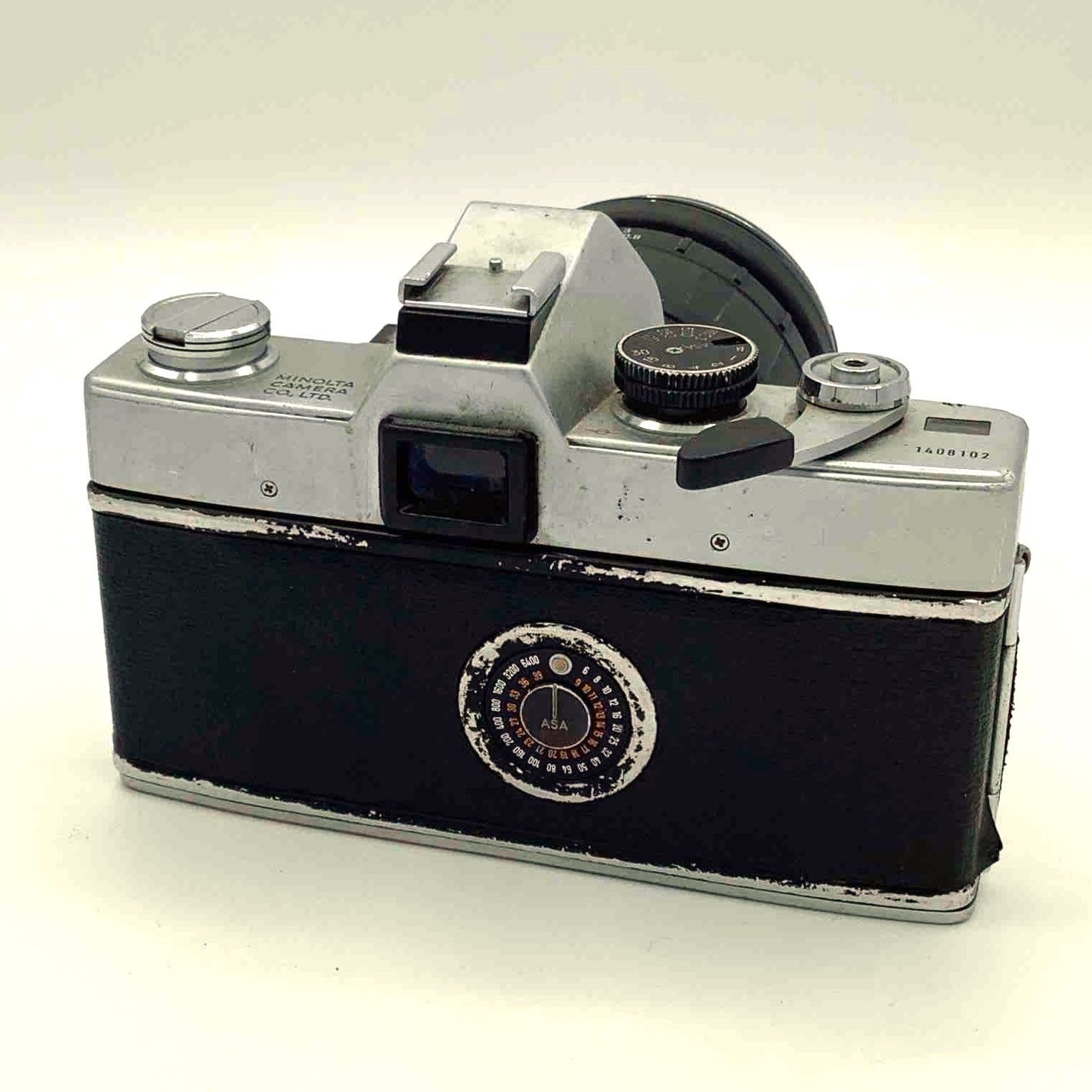 MINOLTA ミノルタ SR-T101 一眼レフカメラ タムロンレンズ付 - メルカリ