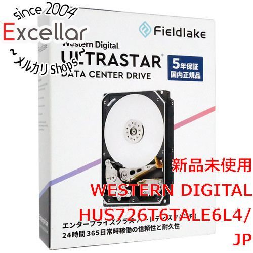bn 5 Western Digital製HDD HUS726T6TALE6L4 JP 6TB SATA600 7200