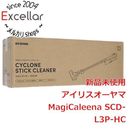 bn 17 箱きず やぶれ IRIS OHYAMA 充電式サイクロンスティッククリーナー MagiCaleena SCD L 3 P HC グレージュ