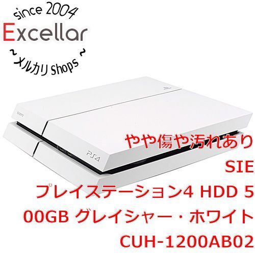 bn 0 SONY プレイステーション4 500GB ホワイト CUH-1200AB02 本体のみ