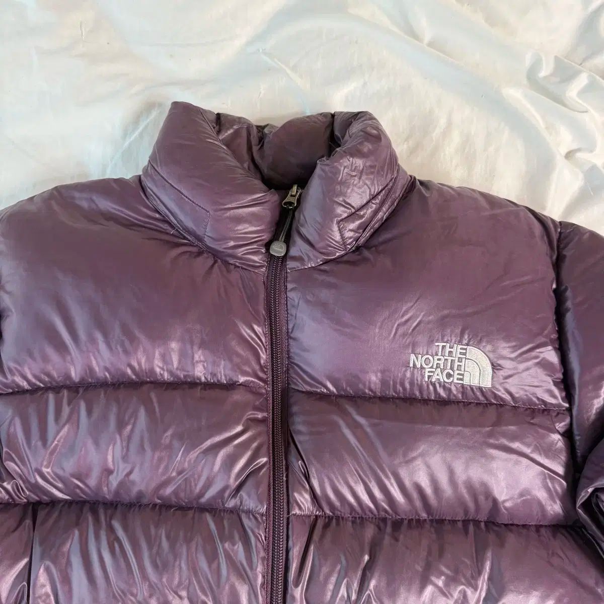 ザノースフェイス パーテックス クイーンタム マルーン 超軽量ダウン グースダウン