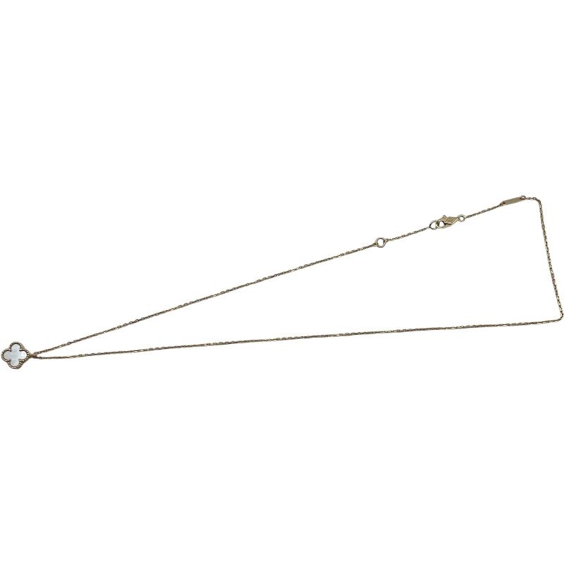 ヴァンクリーフ＆アーペル Van Cleef - Arpels スウィートアルハンブラネックレス ゴールド Au 750 マザーオブパール ジュエリー