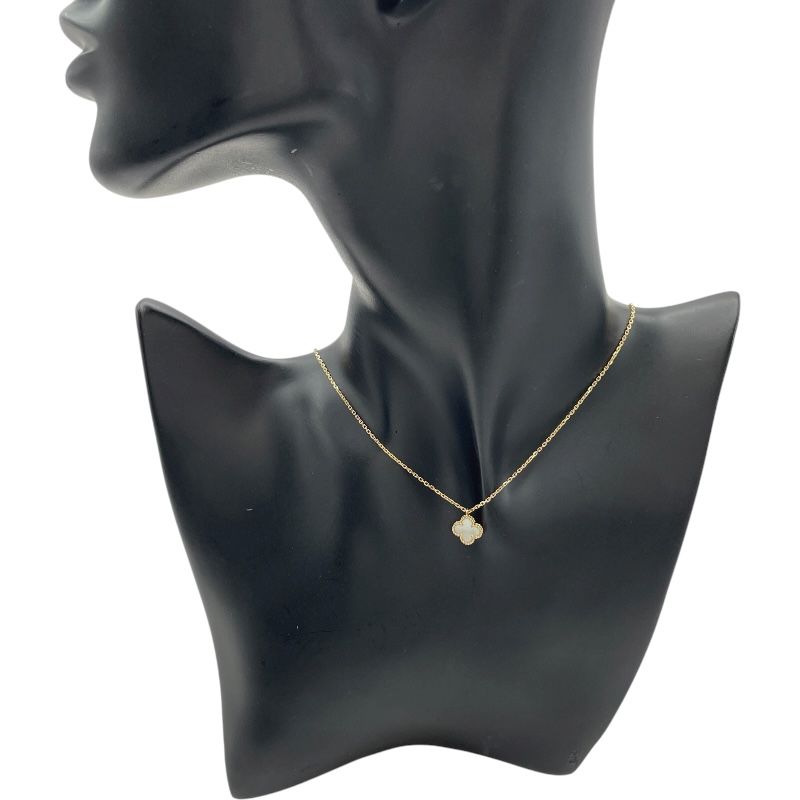  ヴァンクリーフ＆アーペル Van Cleef - Arpels スウィートアルハンブラネックレス ゴールド Au 750 マザーオブパール ジュエリー ネックレス アクセサリー