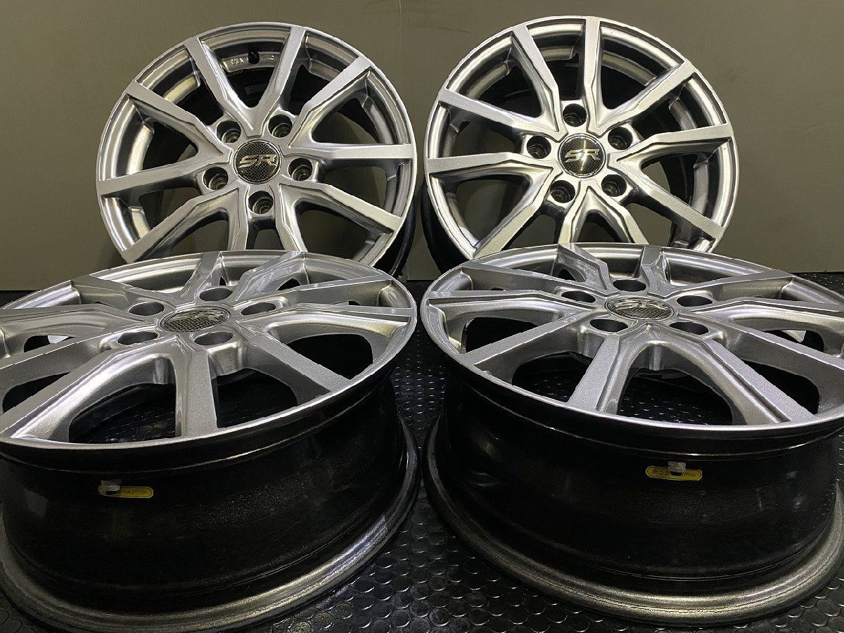 Lehrmeister SR 社外ホイール 15インチ 4本 3 53 ヴォクシー フリード等 VHB 518