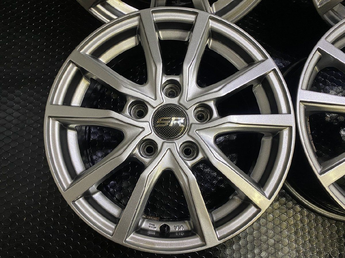 Lehrmeister SR 社外ホイール 15インチ 4本 3 53 ヴォクシー フリード等 VHB 518