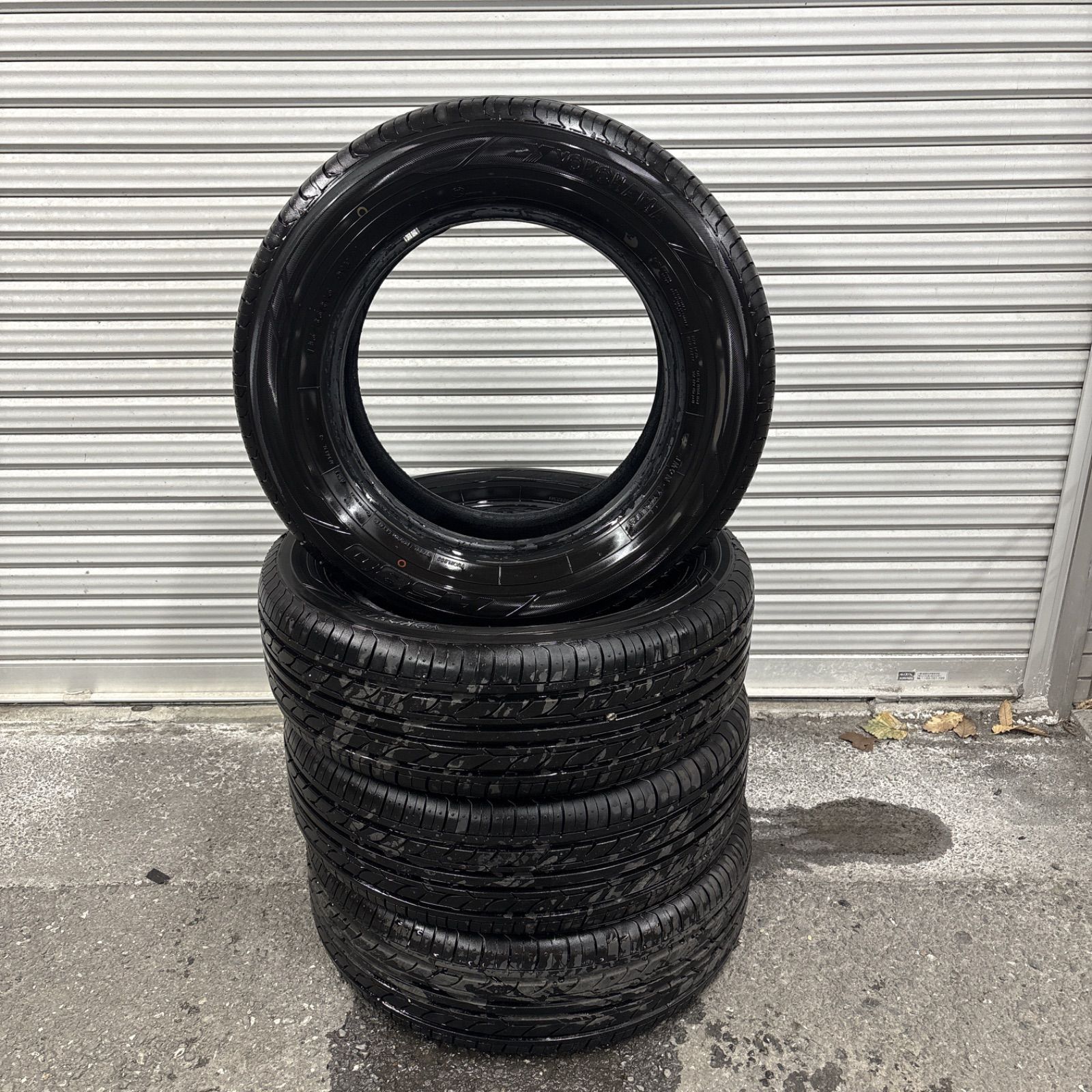 バリ溝 ヨコハマ A 580 タイヤ4本セット