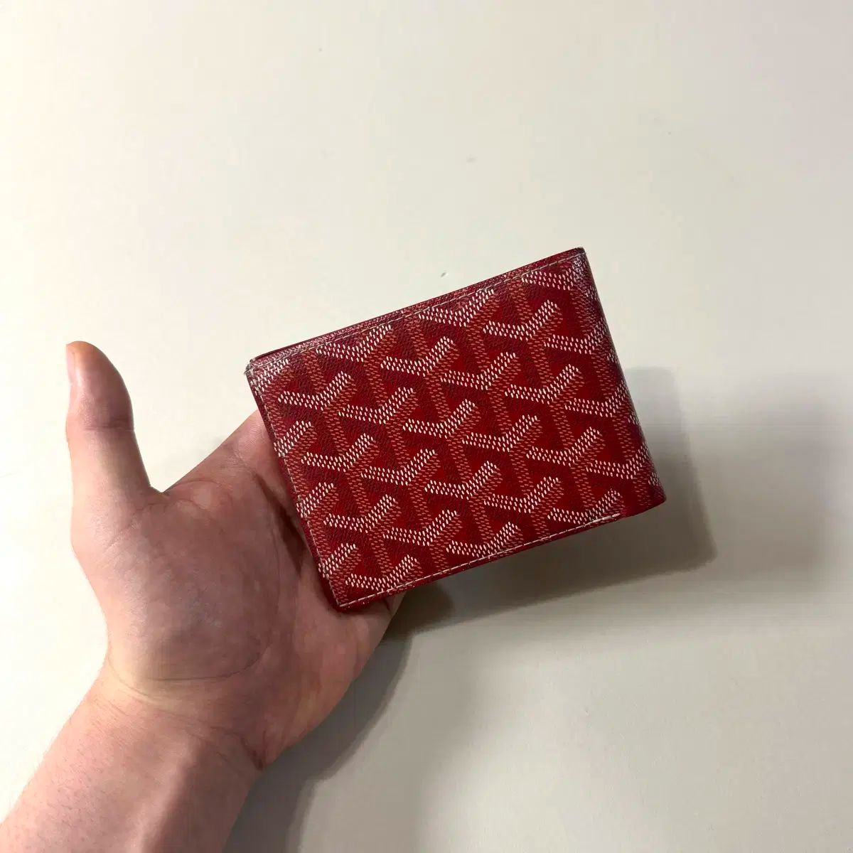 百貨店 ゴヤール BIG トゥワール 二つ折り財布