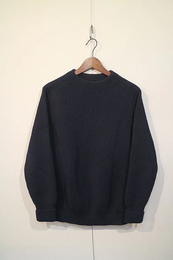 ANDERSEN-ANDERSEN 5GG THE NAVY CREW NECK アンデルセンアンデルセン ニット